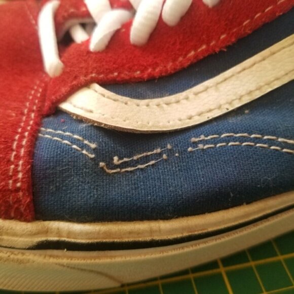 Vans Sneakers Skate Shoes Unisex Men 7 Women 8.5 Old Skool Comfy Cush Low - Picture 10 of 16